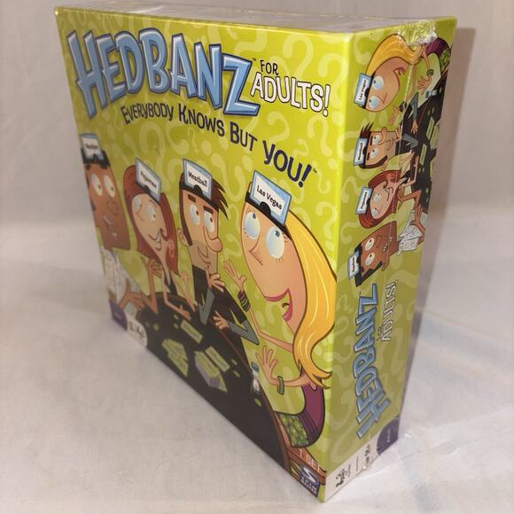 Hedbanz For Adults Everybody Knows But You! by Spin Master - NEW IN BOX - Picture 3 of 5